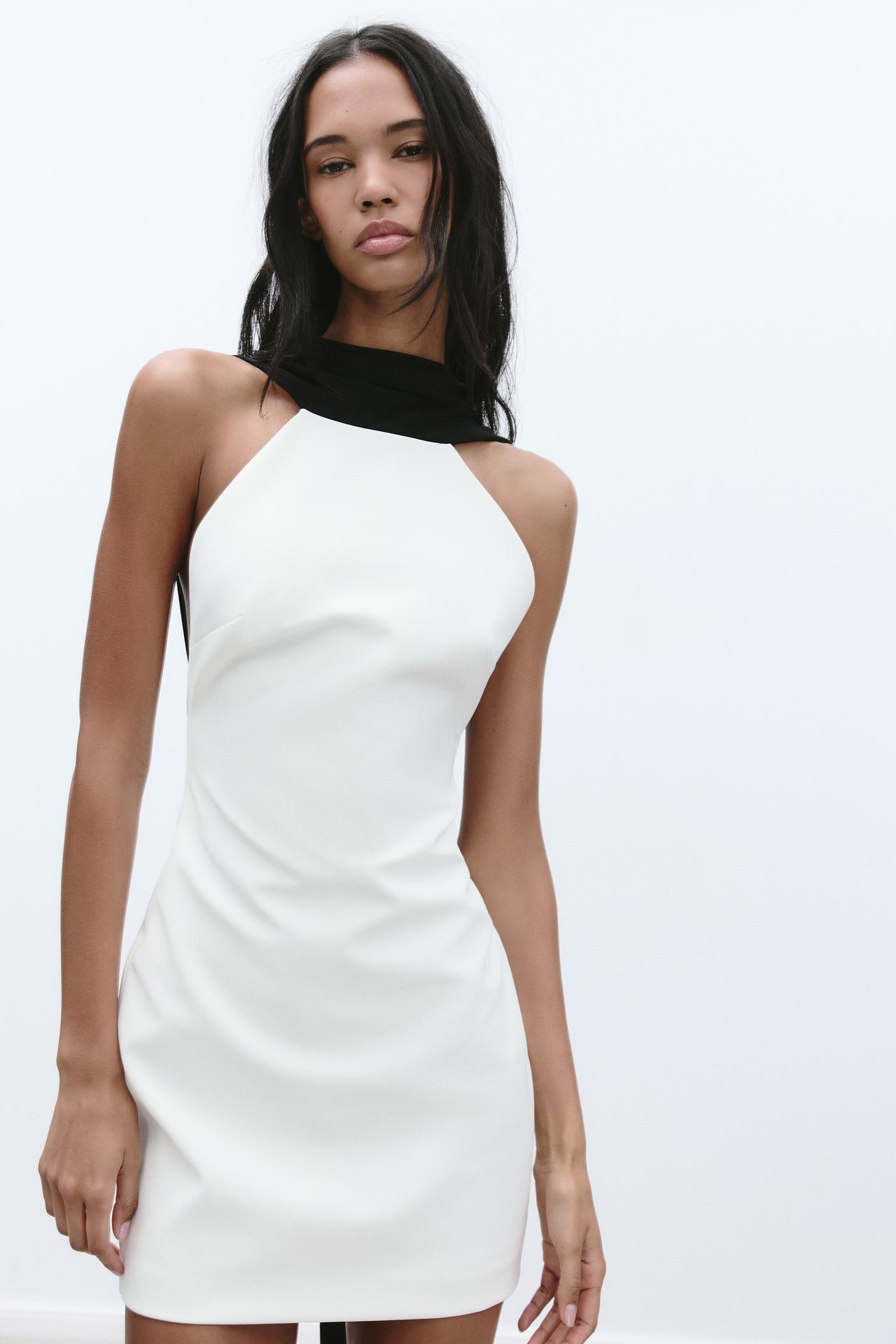 Zaira | Vestido Corto Combinado