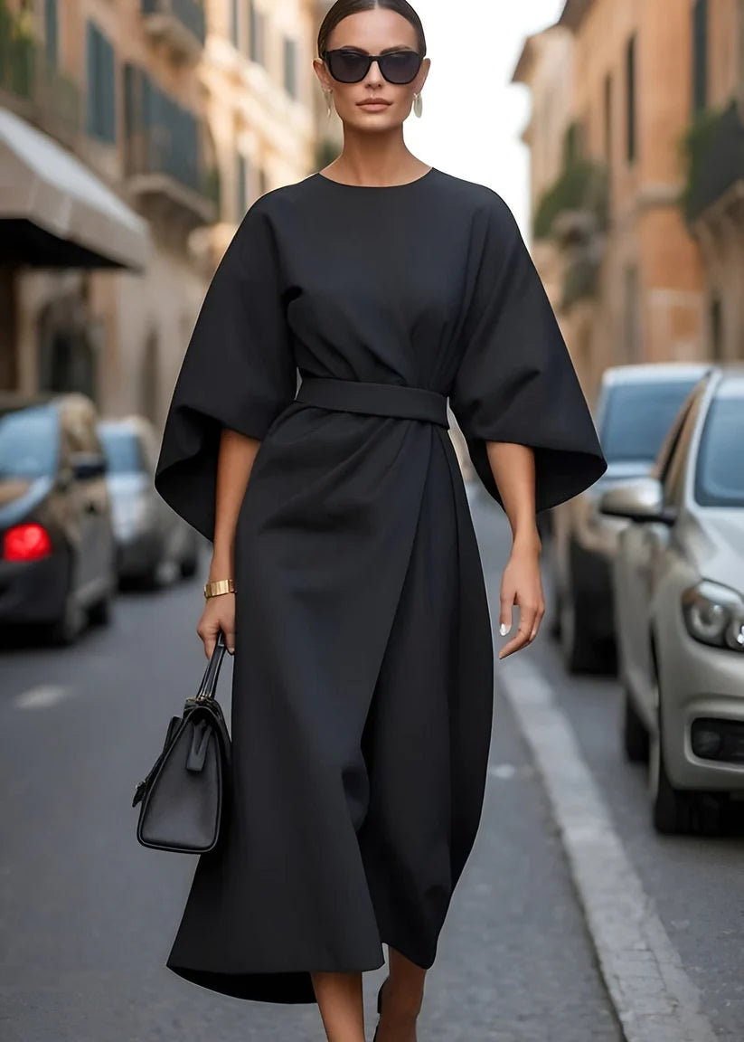 Clau | Vestido Mangas De Murciélago