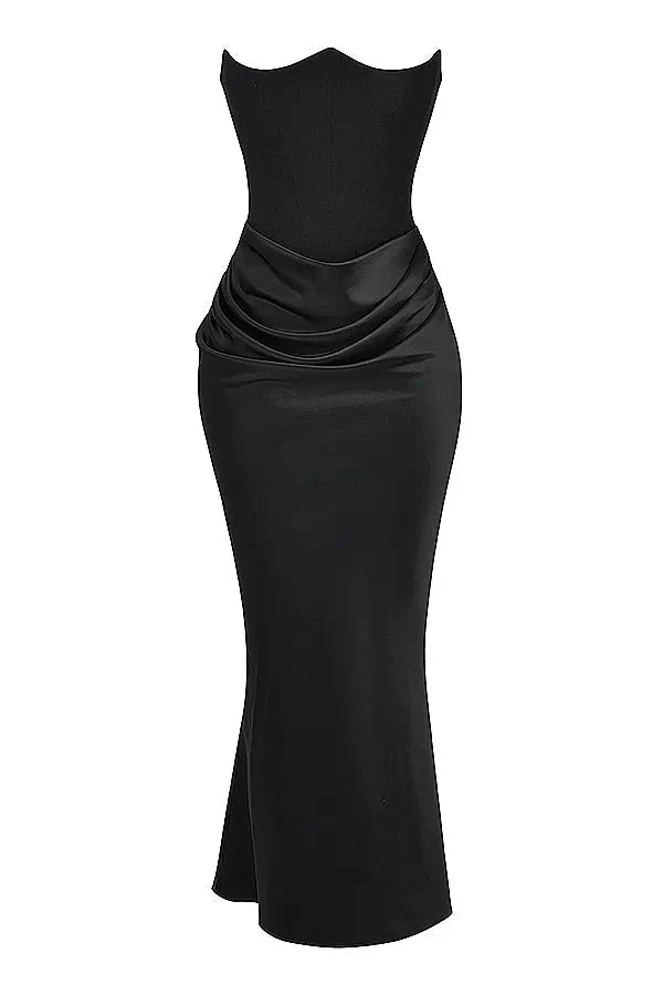 Dalia | Vestido Largo De Satén