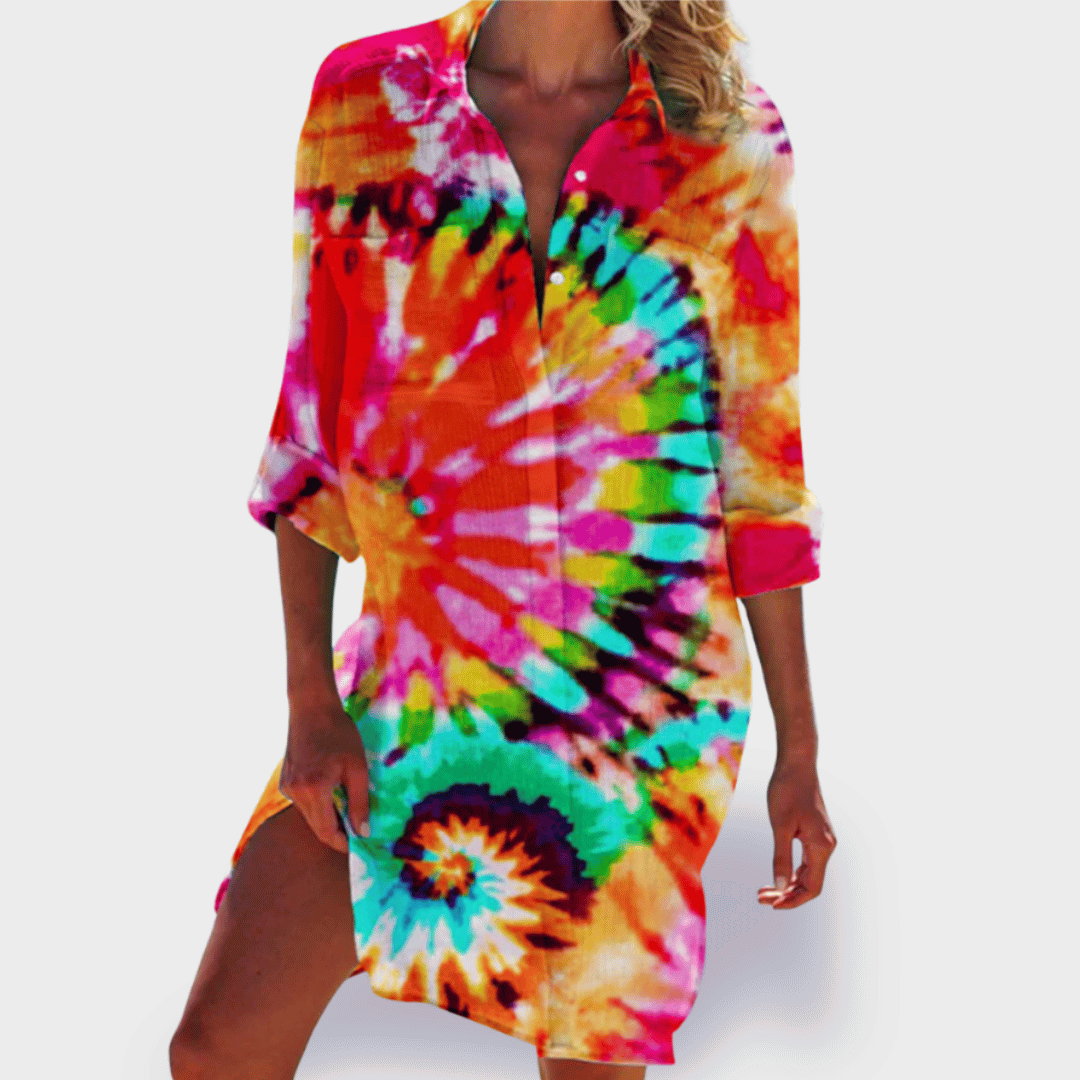 Paqui | Vestido de verano colorido y ligero
