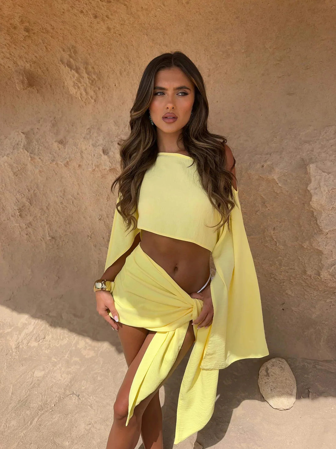 Beach | Conjunto De Top Y Pareo