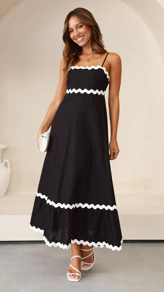 Clara | Vestido Largo De Tirantes