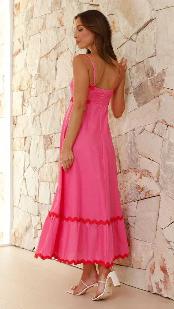 Clara | Vestido Largo De Tirantes