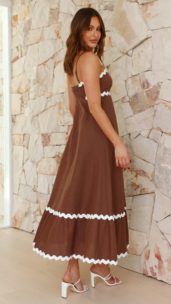 Clara | Vestido Largo De Tirantes