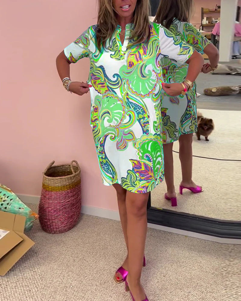 Nadia | Vestido Midi Estampado
