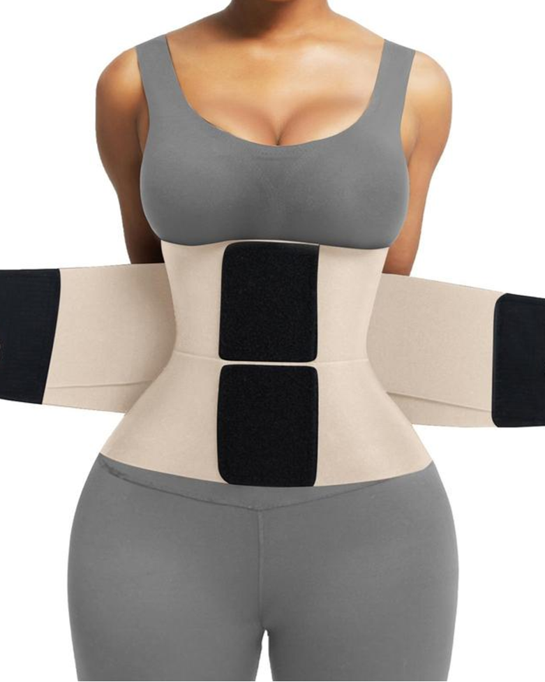 Cinturón Reductor de Cintura Abdominales con Triple Envoltura