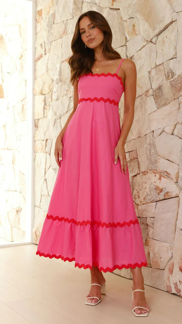 Clara | Vestido Largo De Tirantes