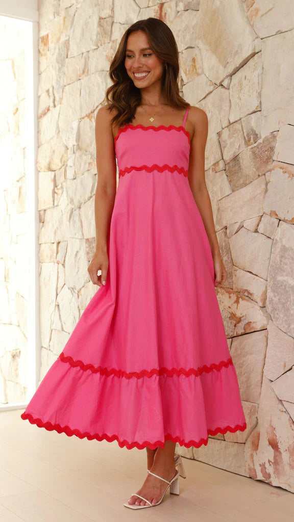 Clara | Vestido Largo De Tirantes