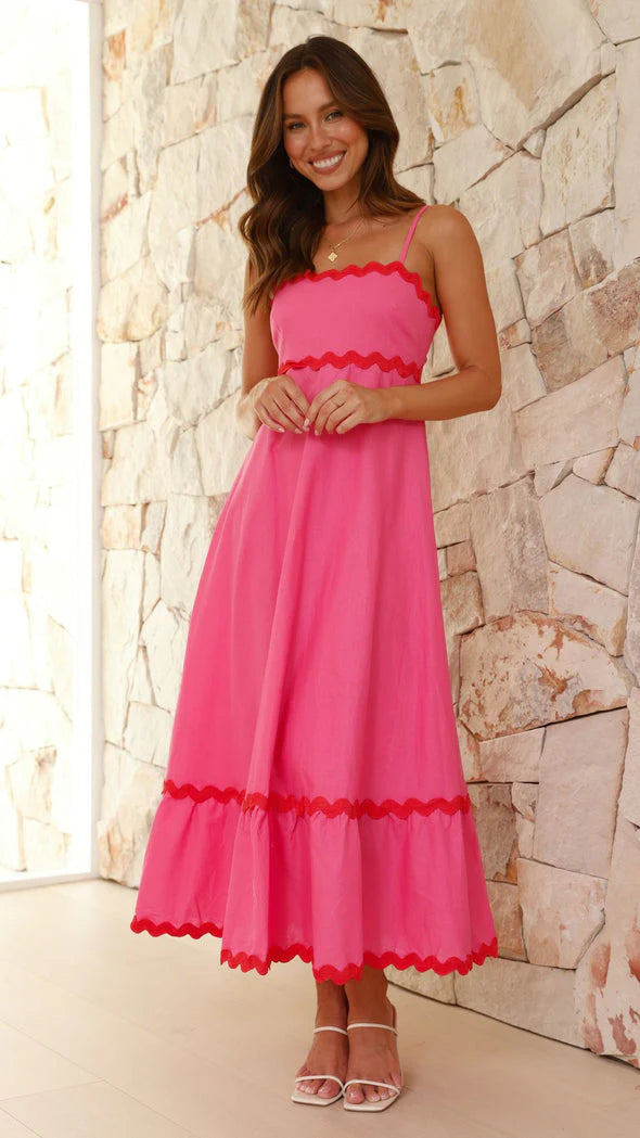 Clara | Vestido Largo De Tirantes