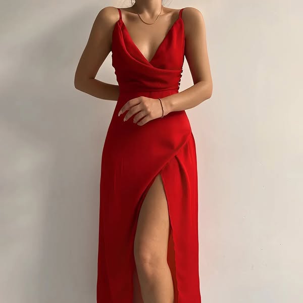 Allie | Vestido Con Escote