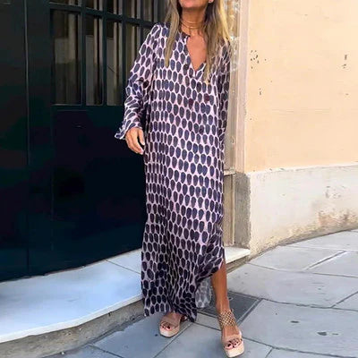 Bellevo | Vestido Elegante Con Estampado