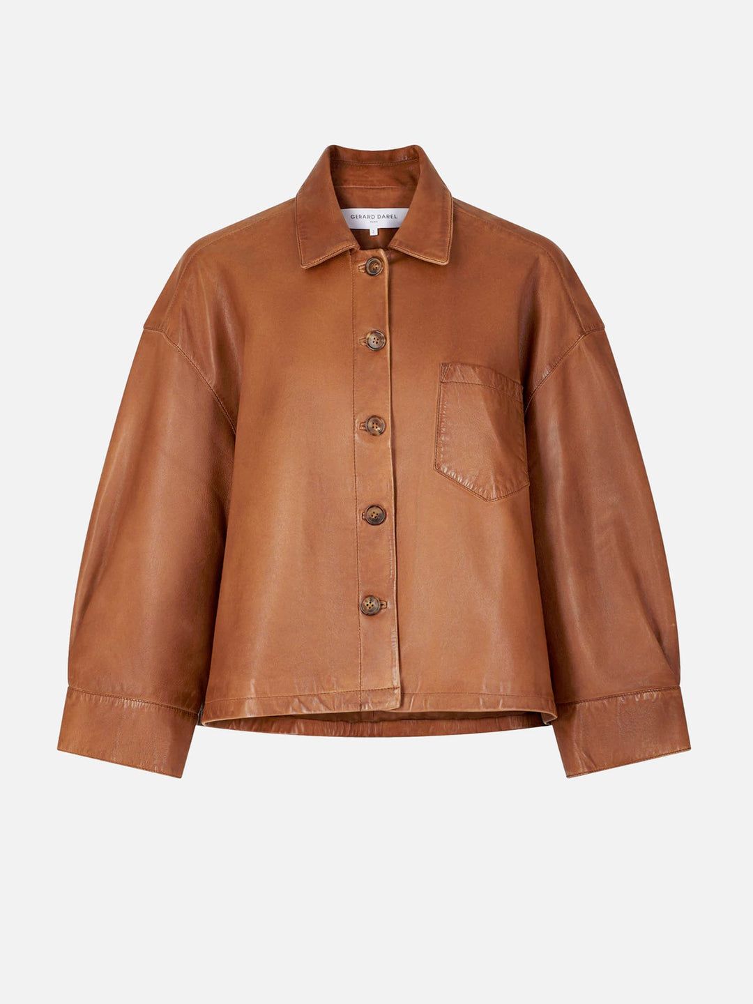 Cristina | Chaqueta de Cuero con Botones