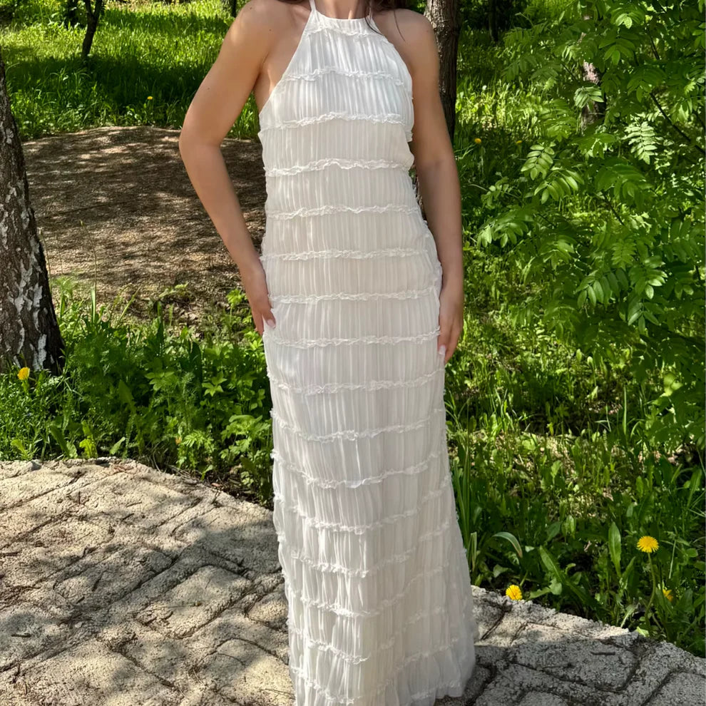 Alboréa | Vestido Halter Etéreo