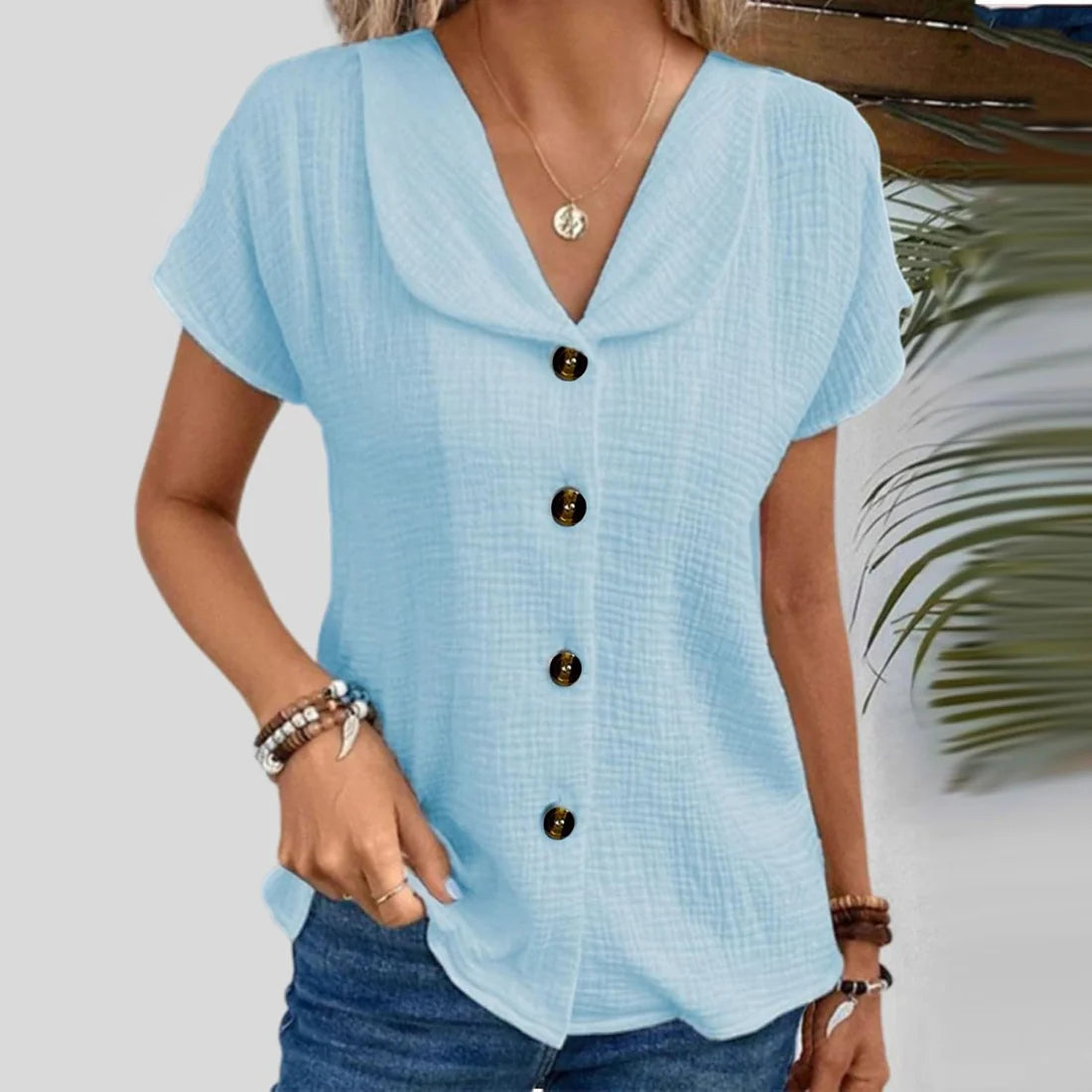 Jade | Blusa De Manga Corta