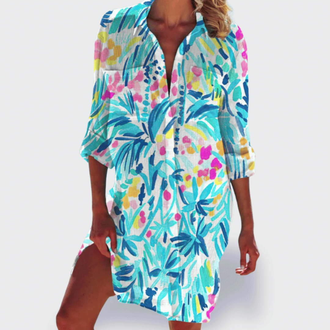 Paqui | Vestido de verano colorido y ligero