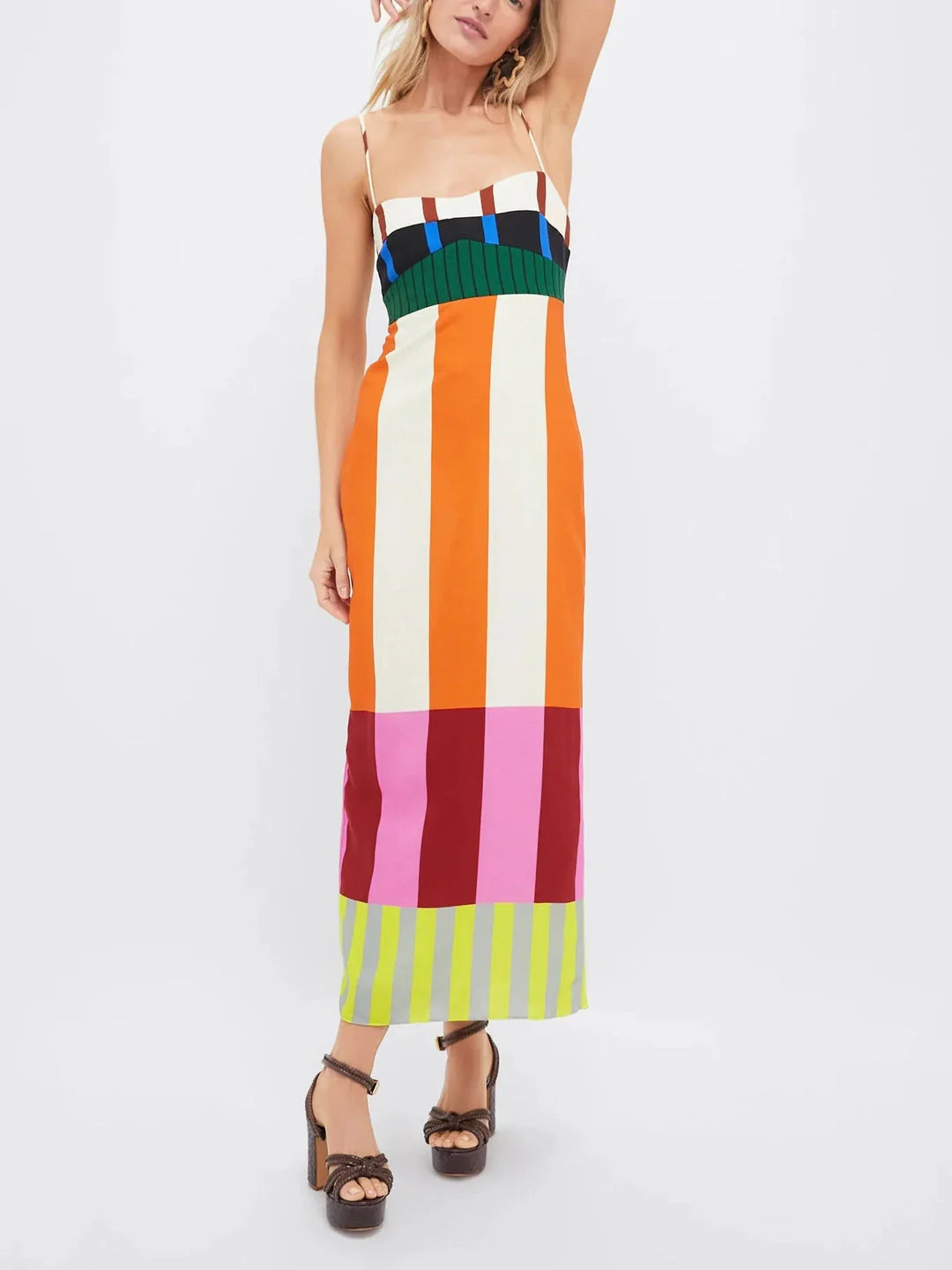 Elsa | Vestido Largo Multicolor