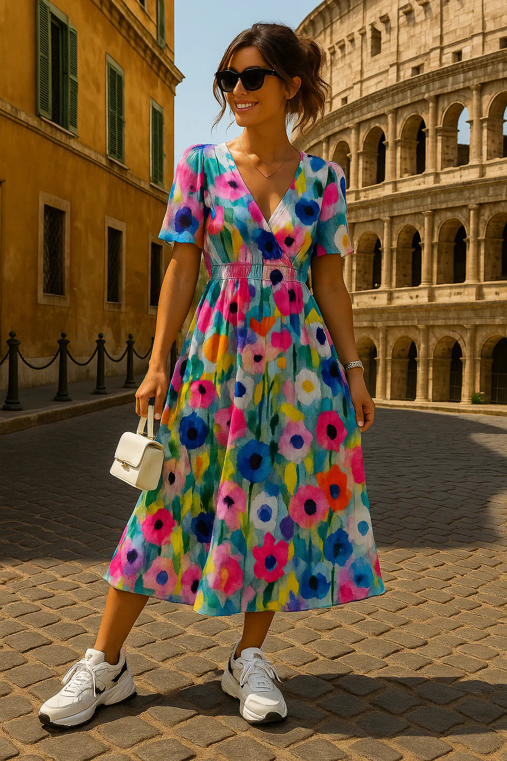 Anneloes | Elegante Vestido con Escote en V