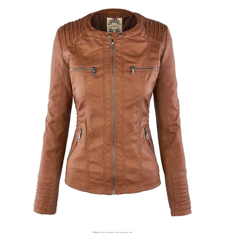 Jimena | Chaqueta de Piel con Capucha