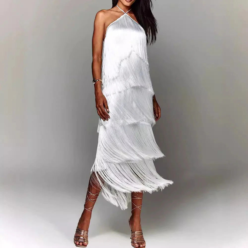 Eva | Vestido Con Borlas