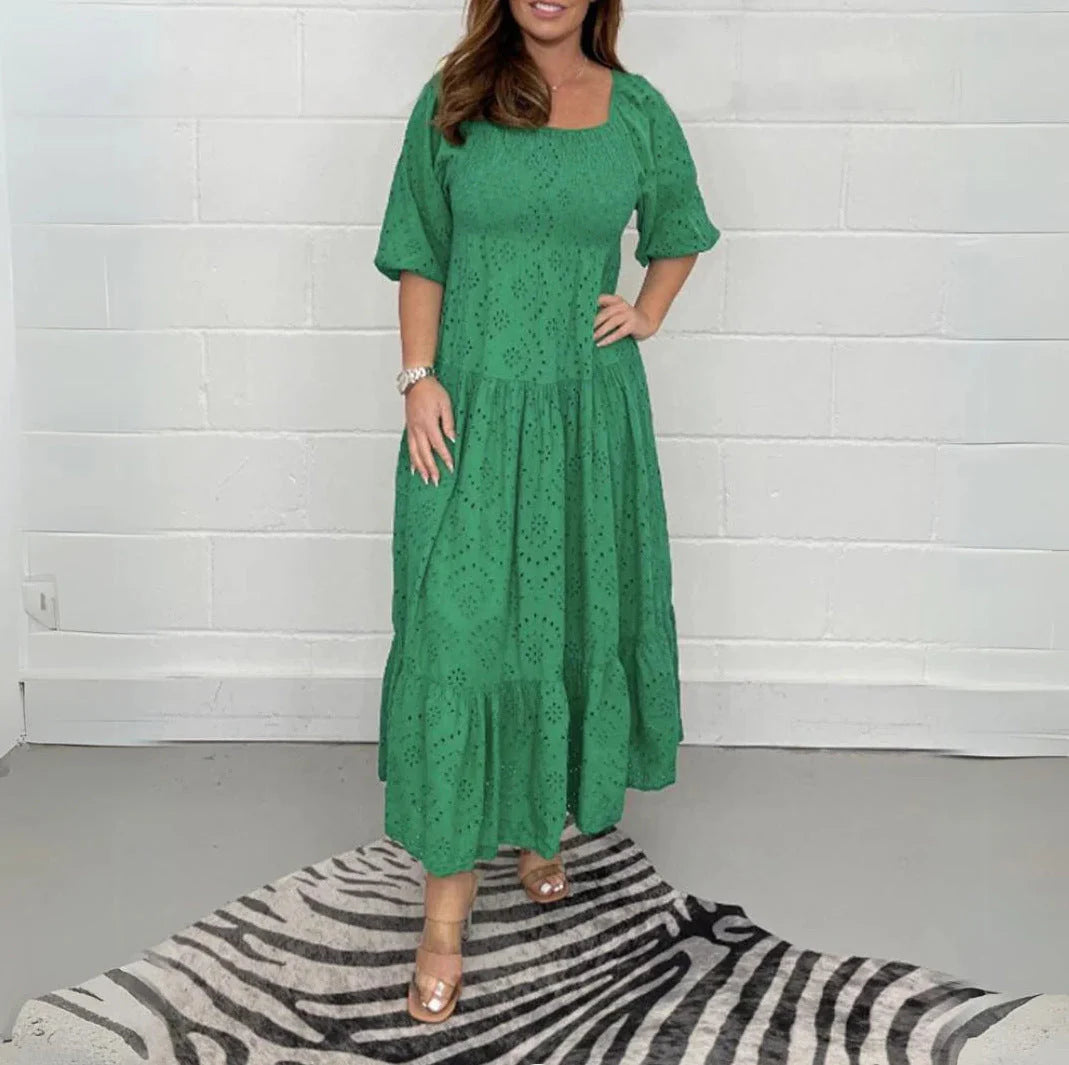 Rita | Vestido Largo Calado