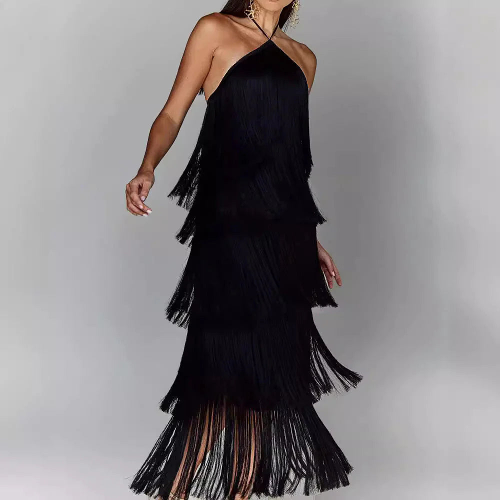 Eva | Vestido Con Borlas