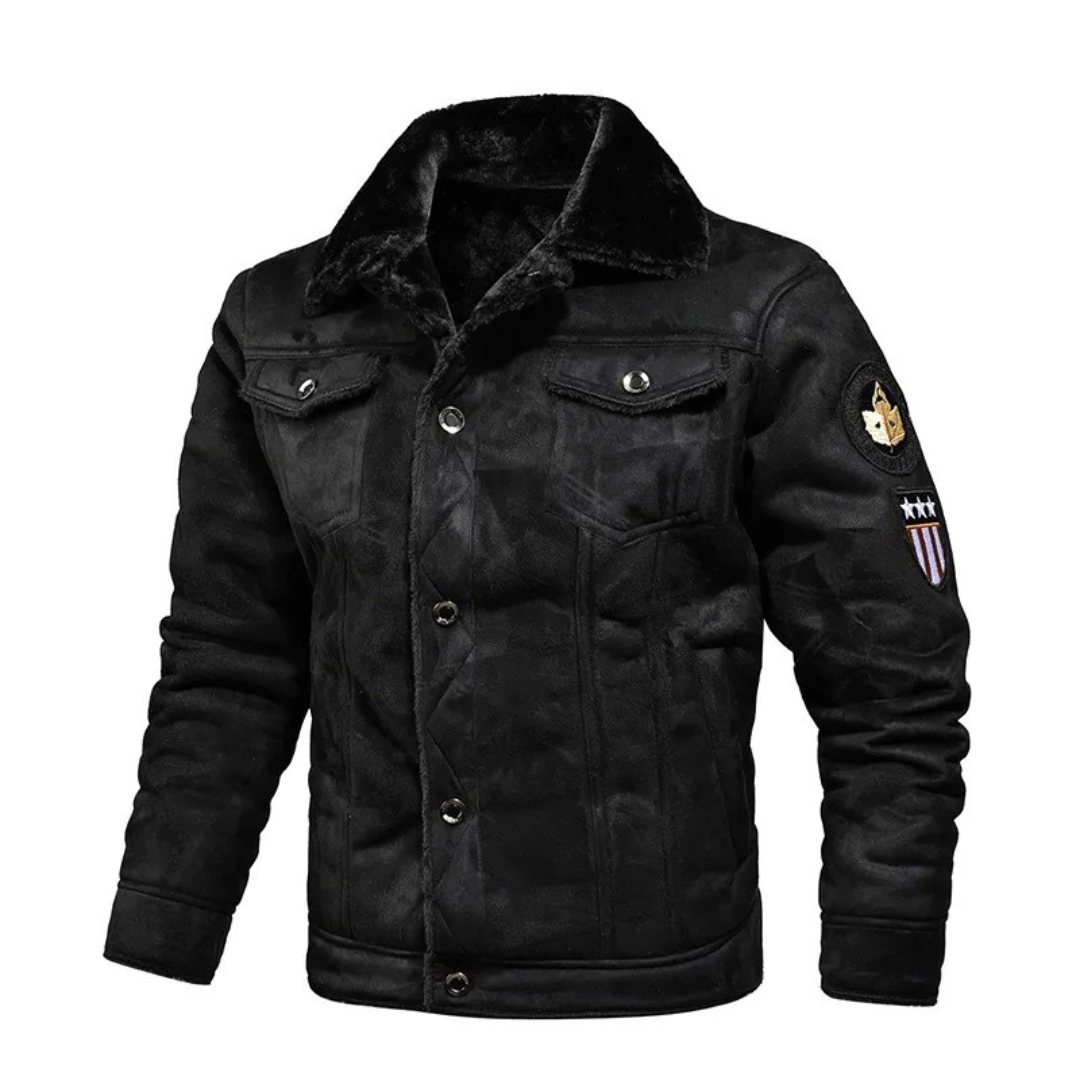Jackson | Chaqueta de Cuero Cálida