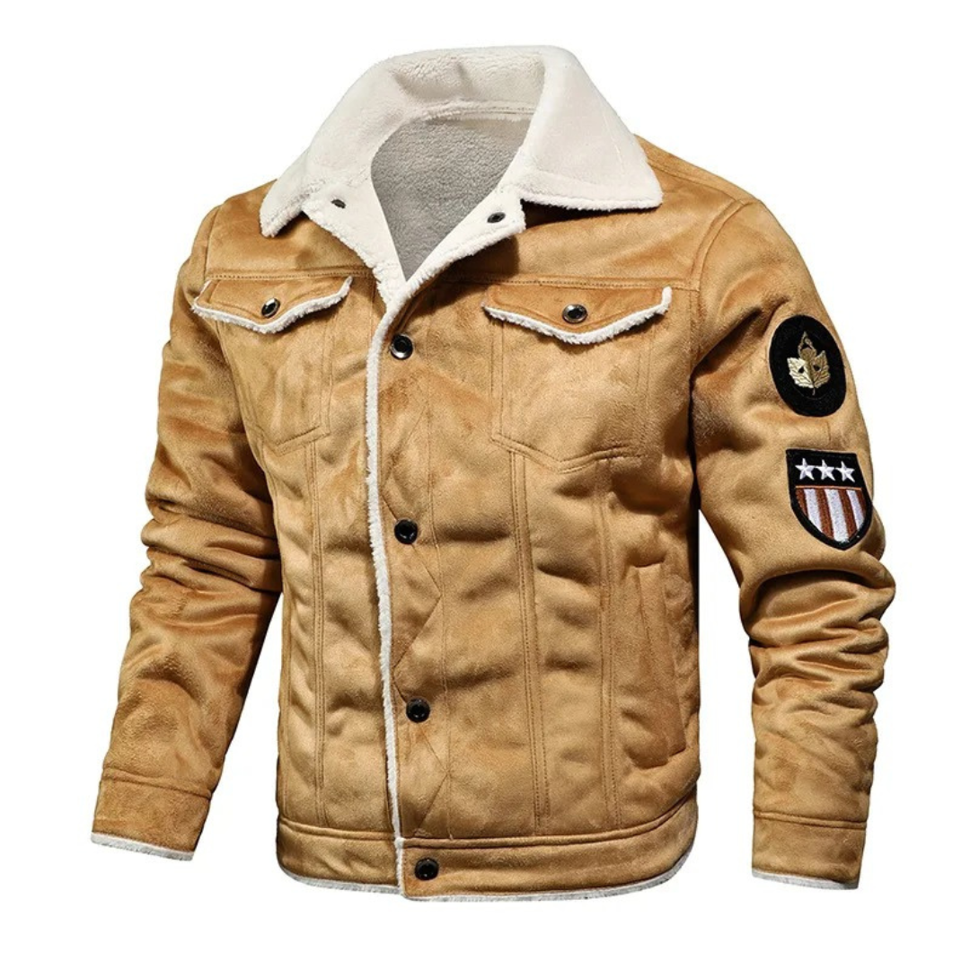 Jackson | Chaqueta de Cuero Cálida