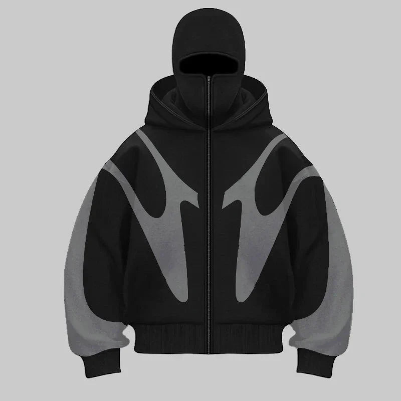 Sudadera Estampada Con Capucha