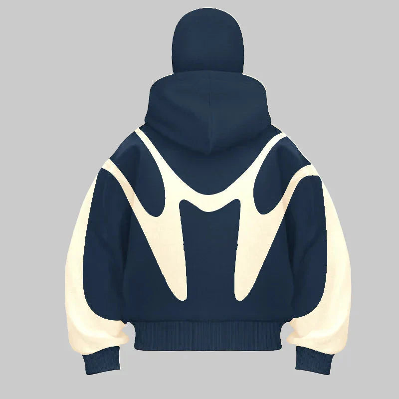 Sudadera Estampada Con Capucha