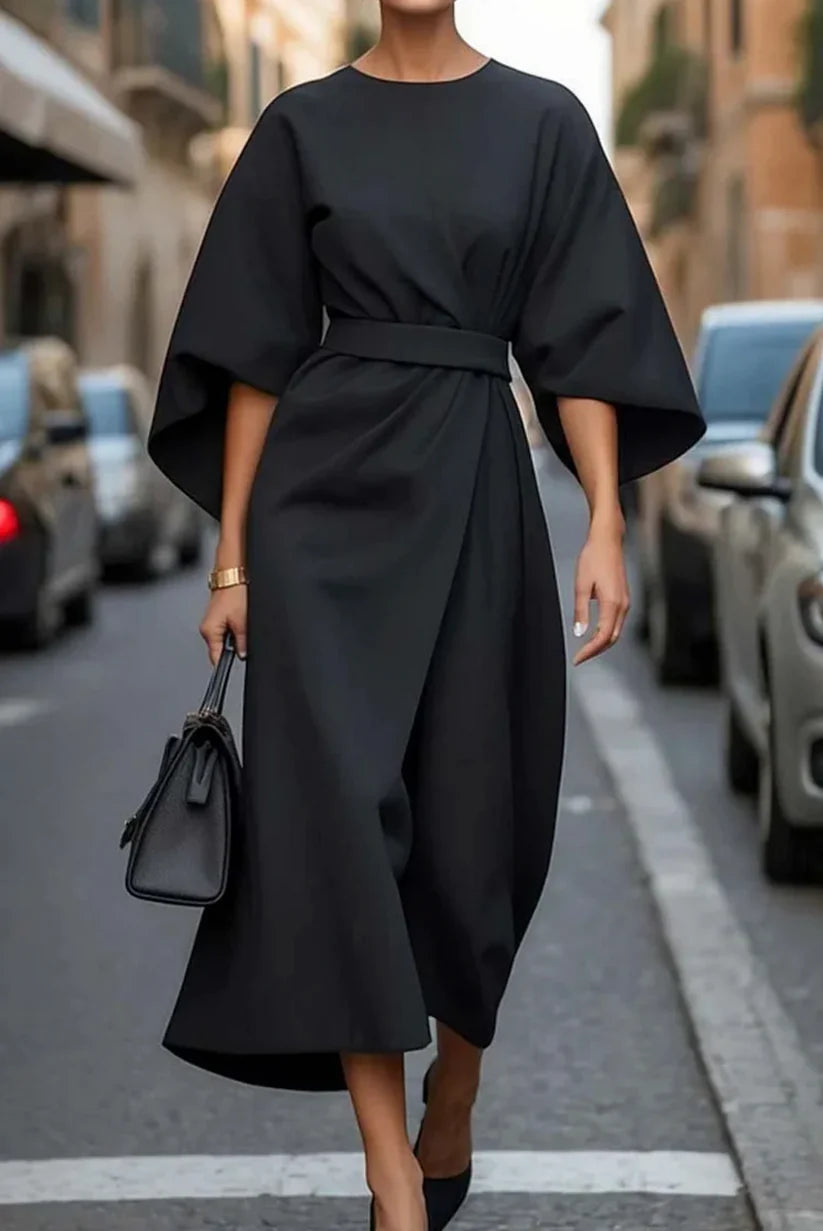 Clau | Vestido Mangas De Murciélago