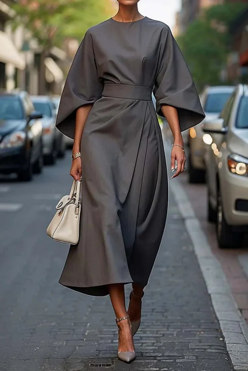 Clau | Vestido Mangas De Murciélago