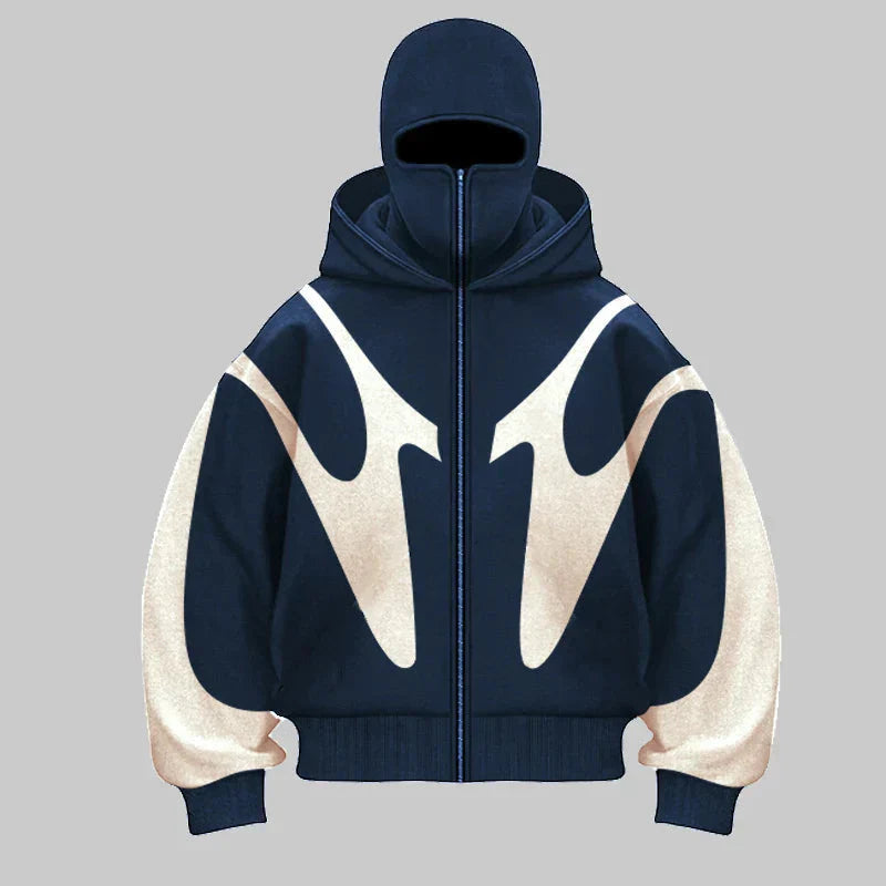 Sudadera Estampada Con Capucha