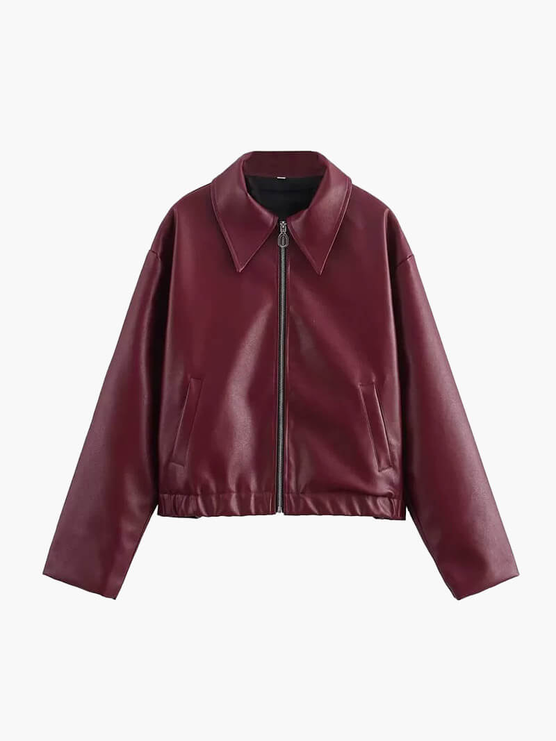 Inaya | Bomber Cuero