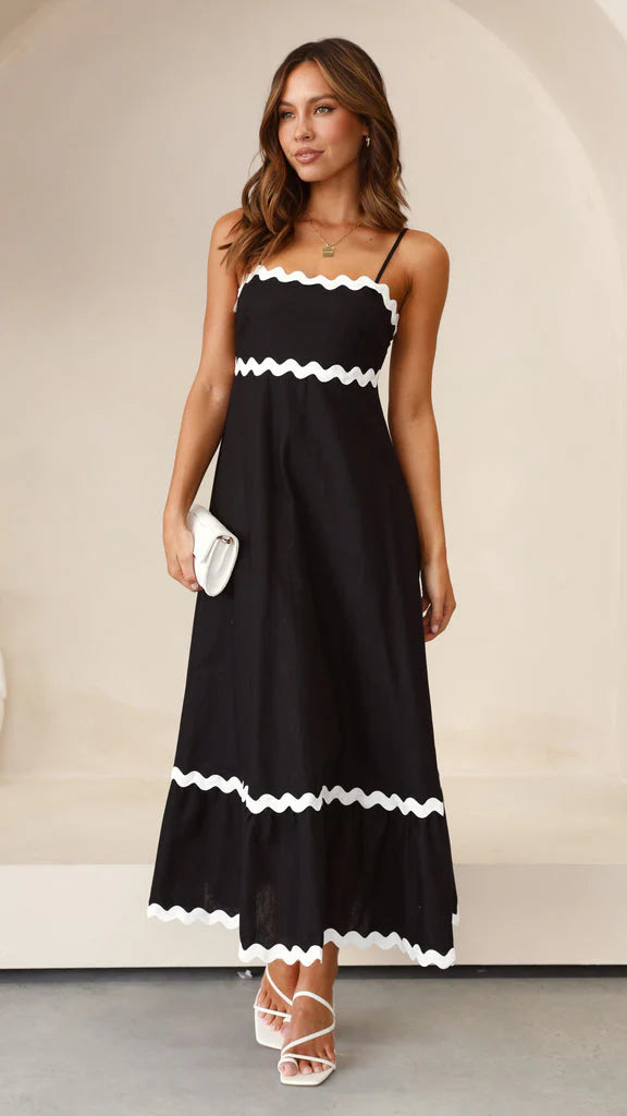 Clara | Vestido Largo De Tirantes