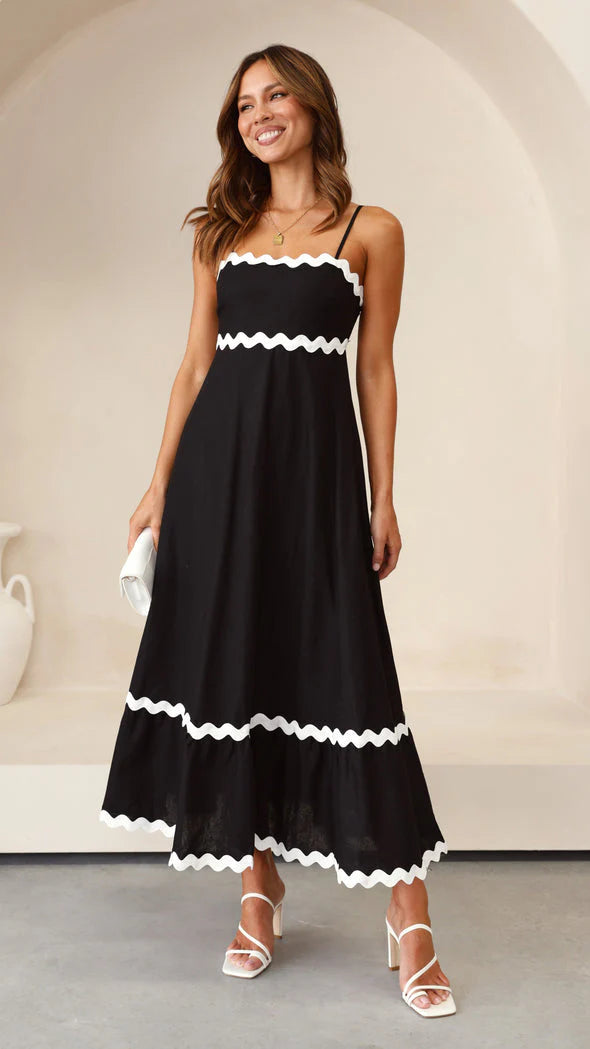 Clara | Vestido Largo De Tirantes
