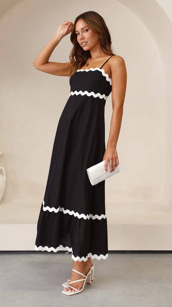 Clara | Vestido Largo De Tirantes