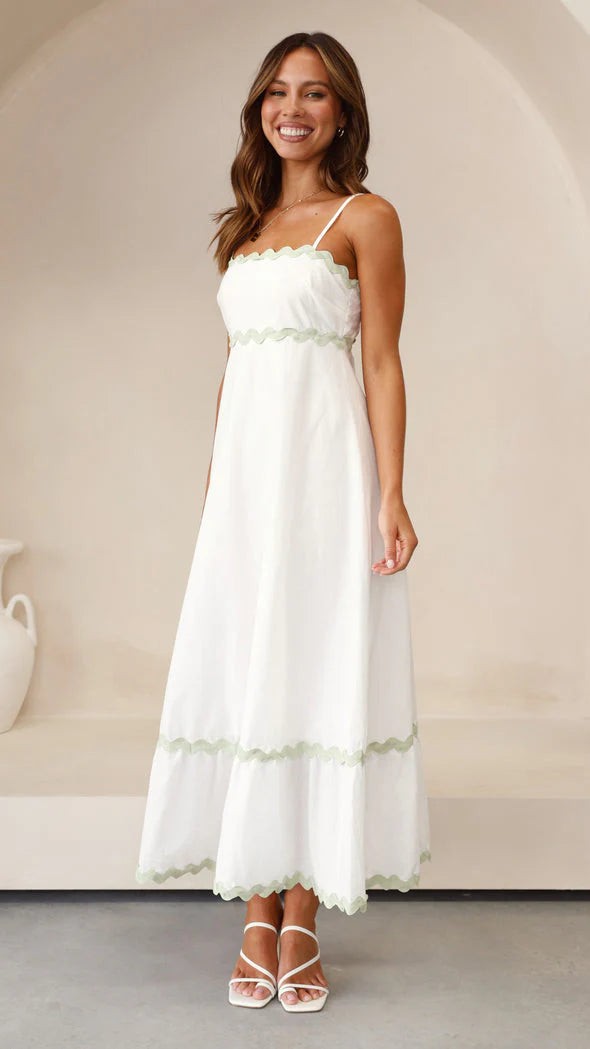Clara | Vestido Largo De Tirantes