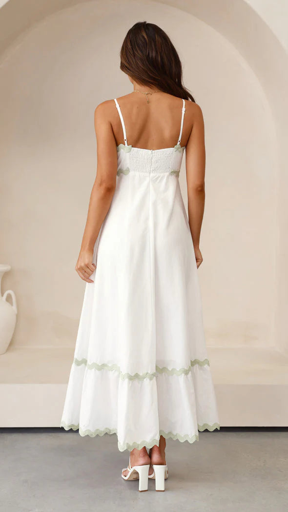Clara | Vestido Largo De Tirantes
