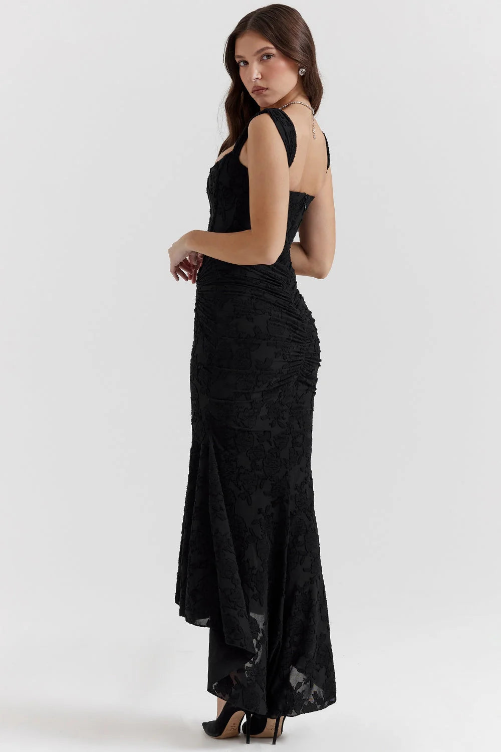 Cesca | Vestido Largo Con Corsé