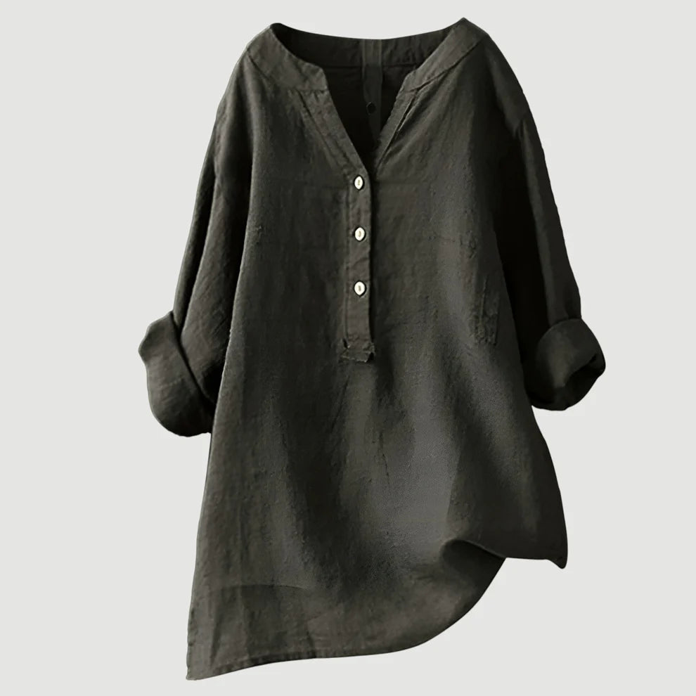 Alba | Camisa de Lino Fresca y Relajada