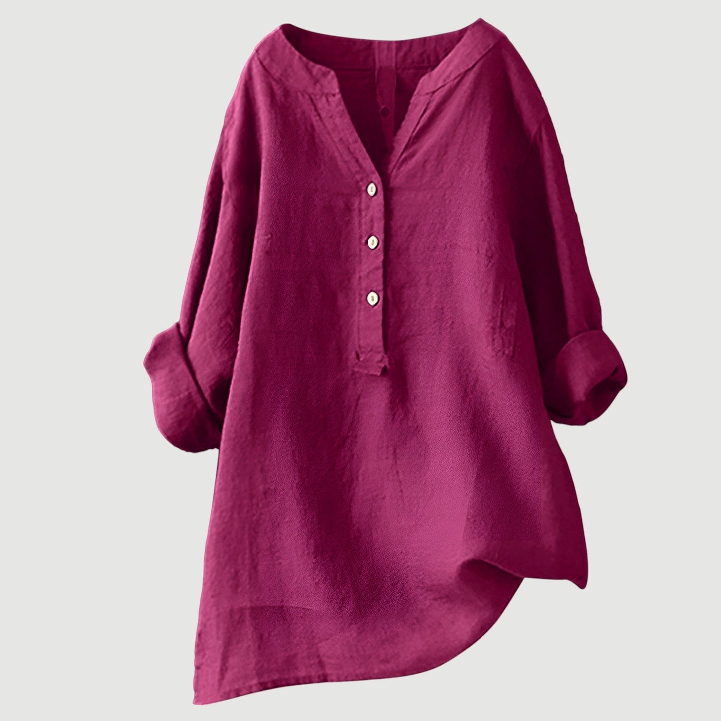 Alba | Camisa de Lino Fresca y Relajada