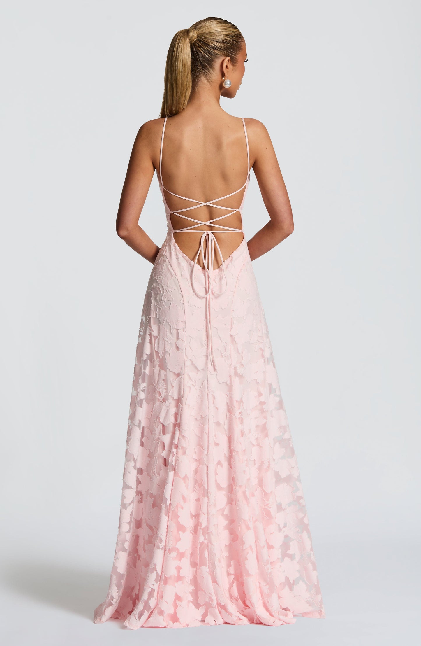 Francisa | Vestido Largo con Corsé de Encaje