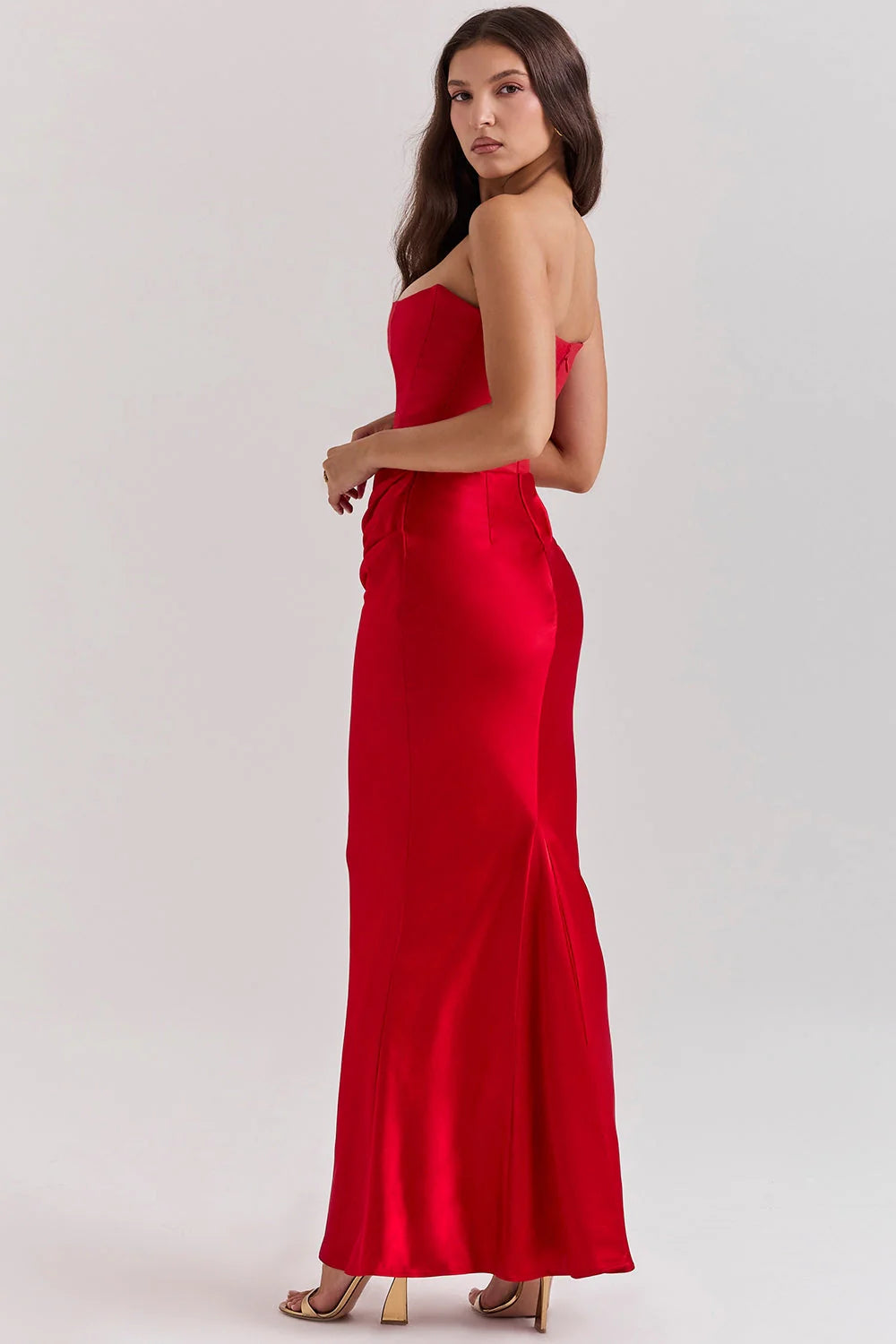 Dalia | Vestido Largo De Satén