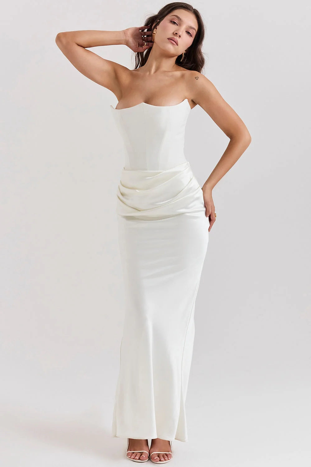 Dalia | Vestido Largo De Satén