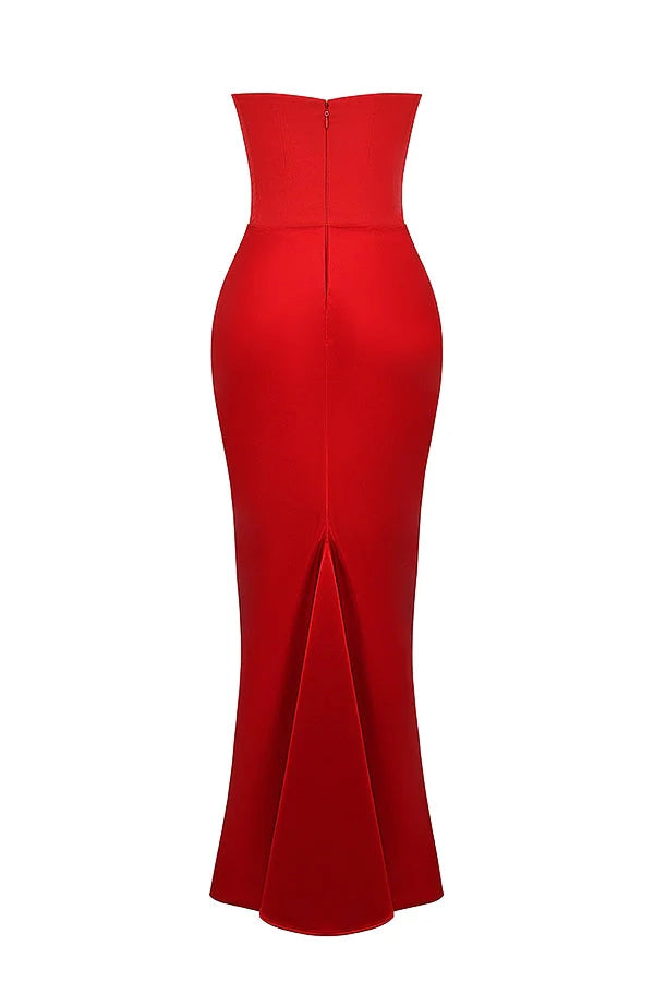 Dalia | Vestido Largo De Satén