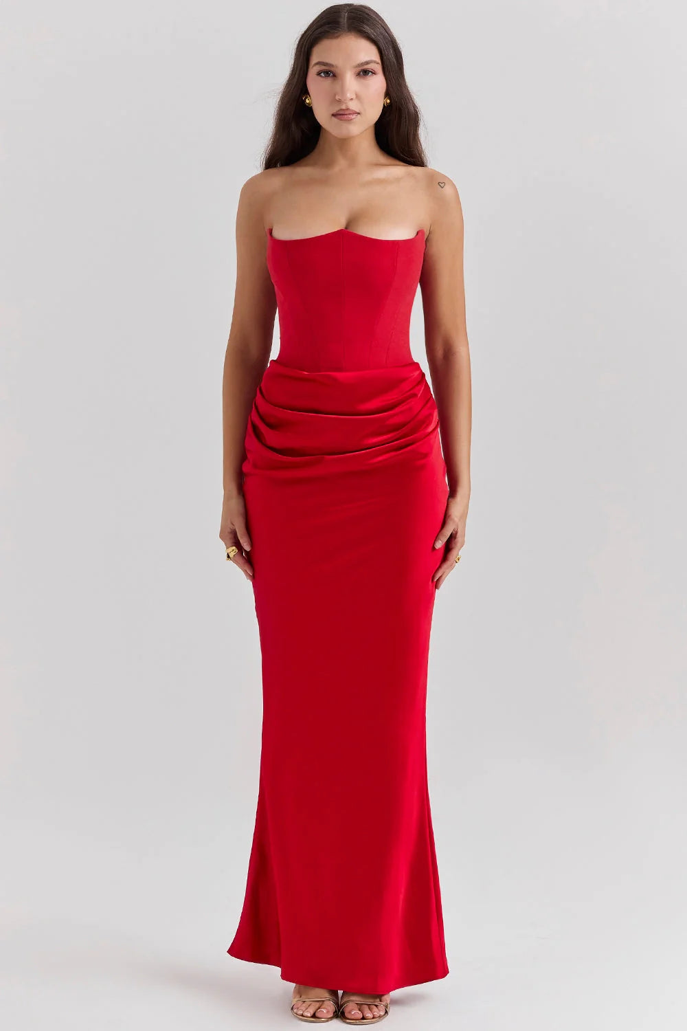 Dalia | Vestido Largo De Satén