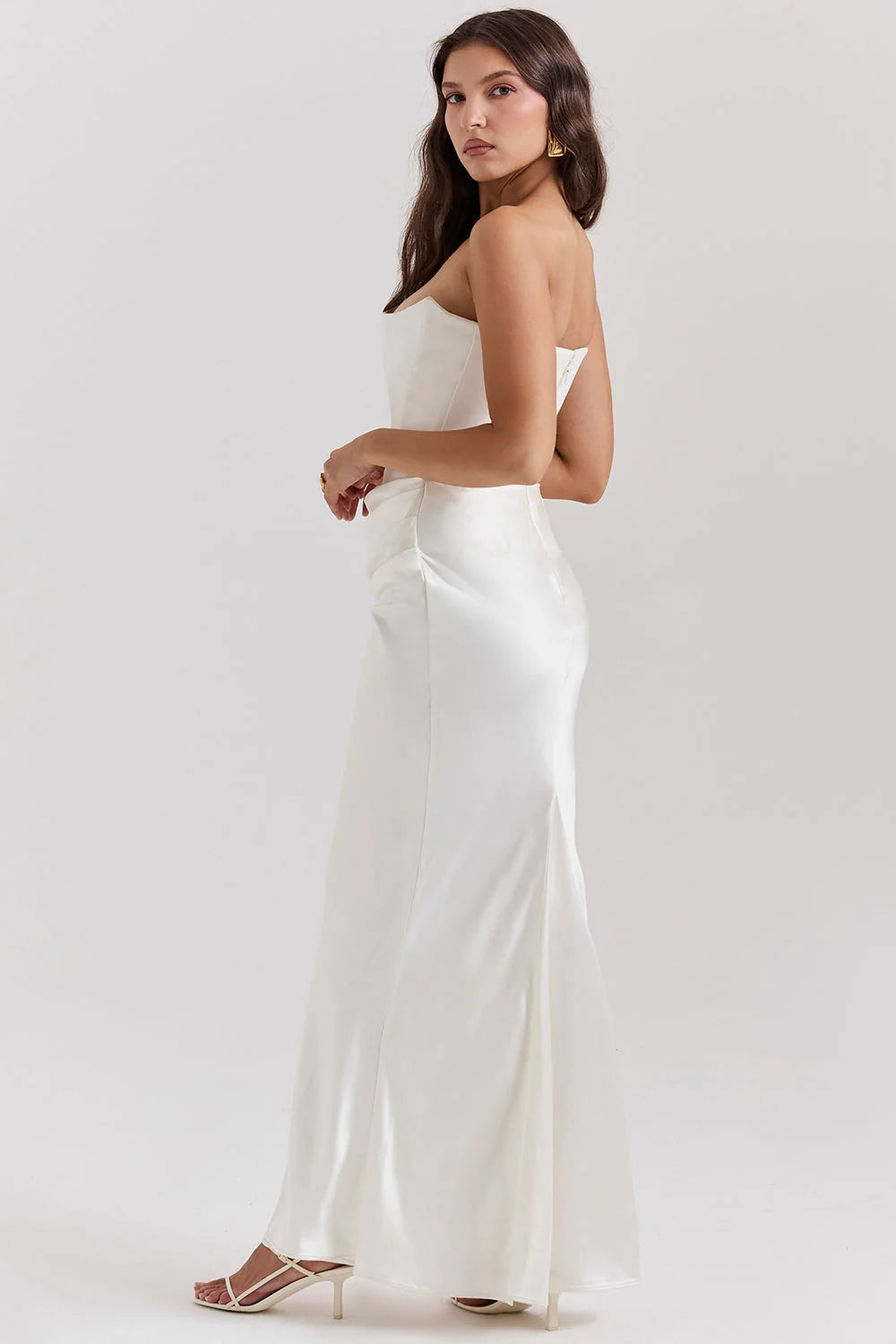 Dalia | Vestido Largo De Satén