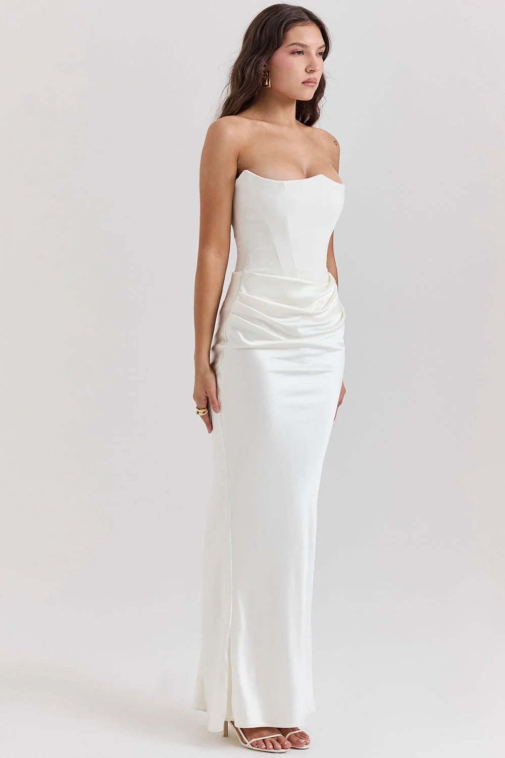 Dalia | Vestido Largo De Satén