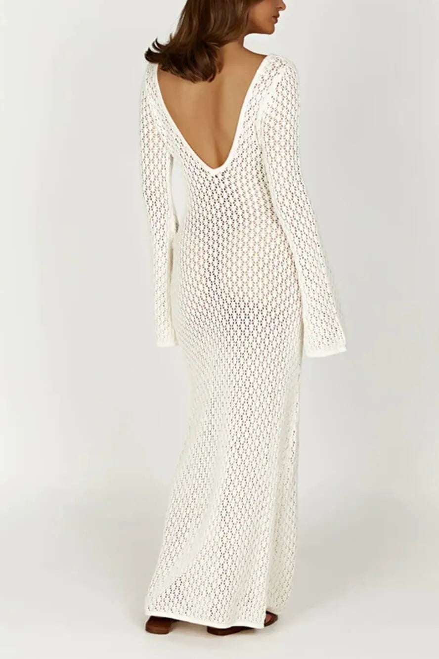 Marina | Vestido Midi Crochet