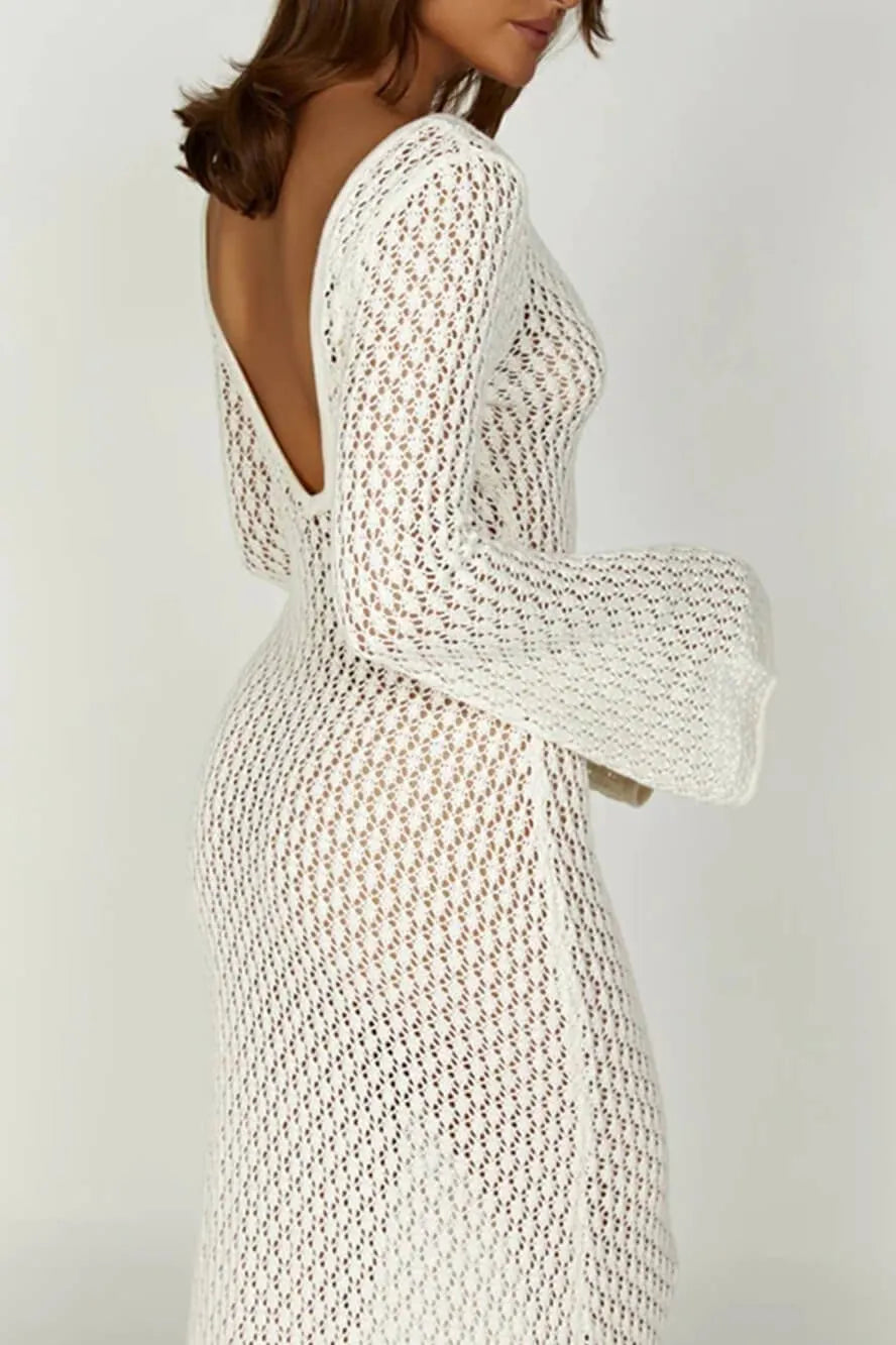 Marina | Vestido Midi Crochet